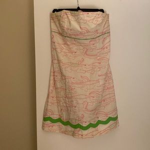 Lilly Pulitzer Alligator Dress (size 8)